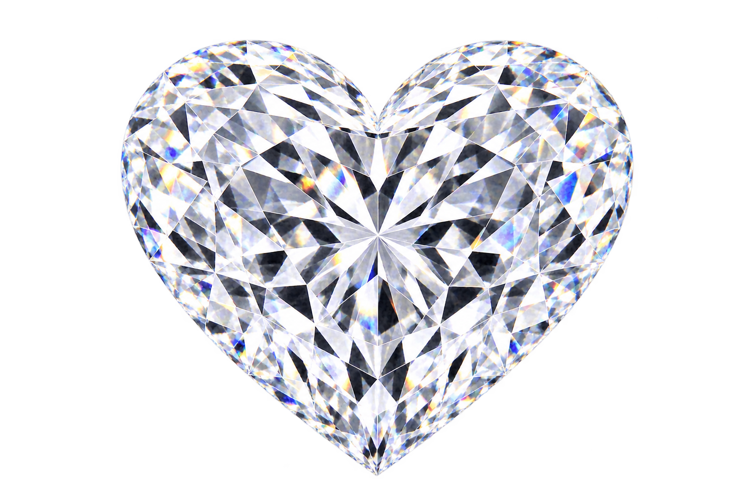 Heart diamond cut