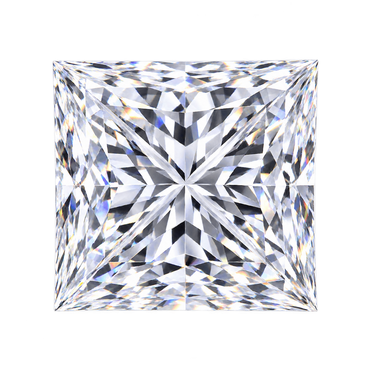 Princess diamond cut