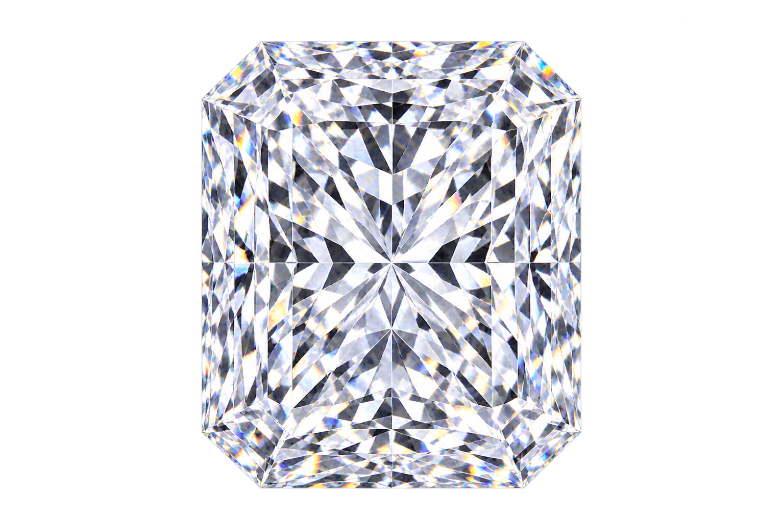 Radiant diamond cut