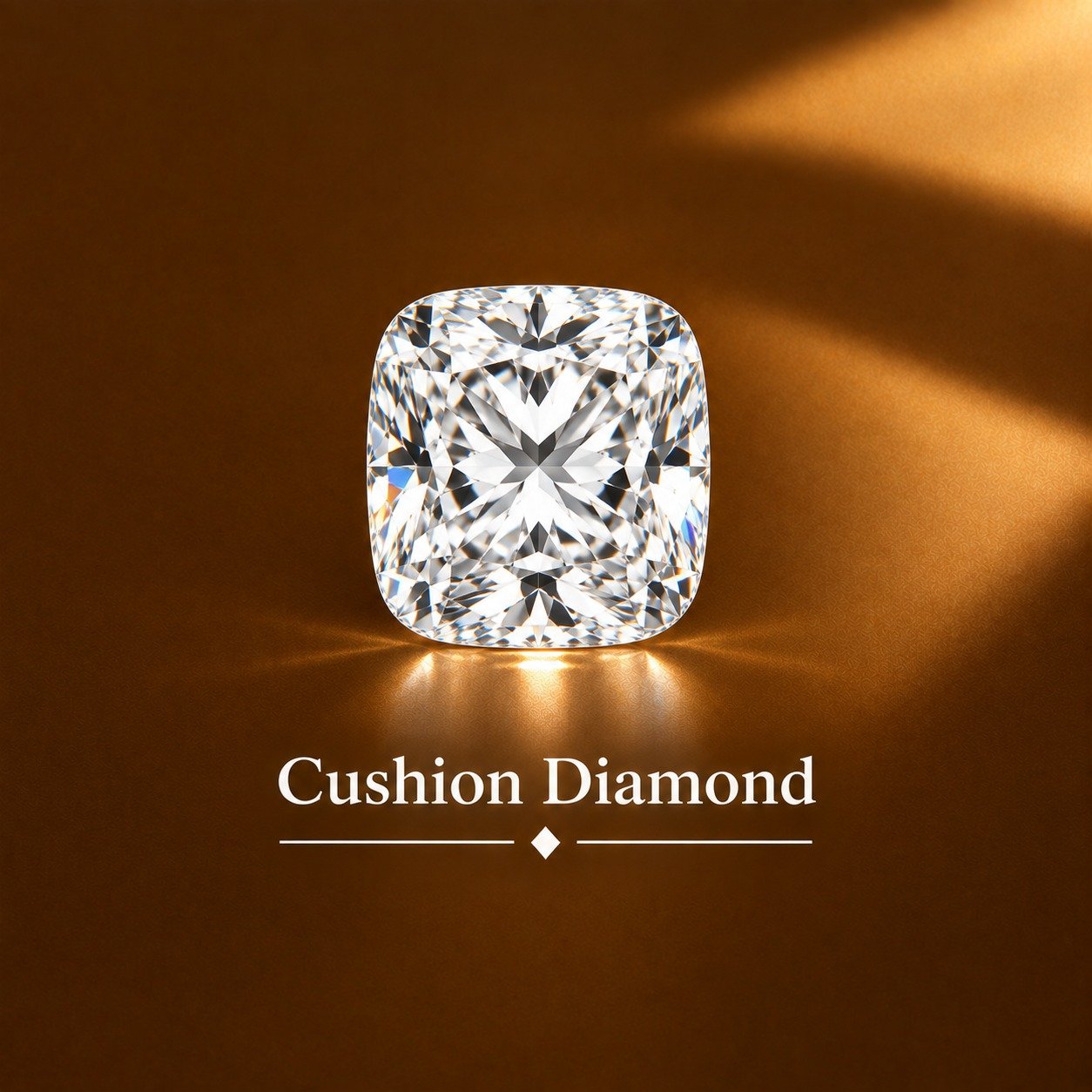 Cushion diamond