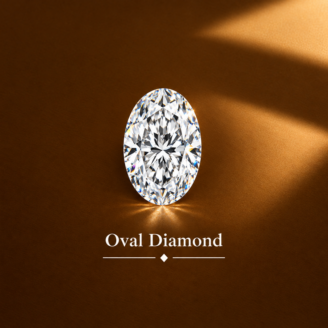 Oval diamond